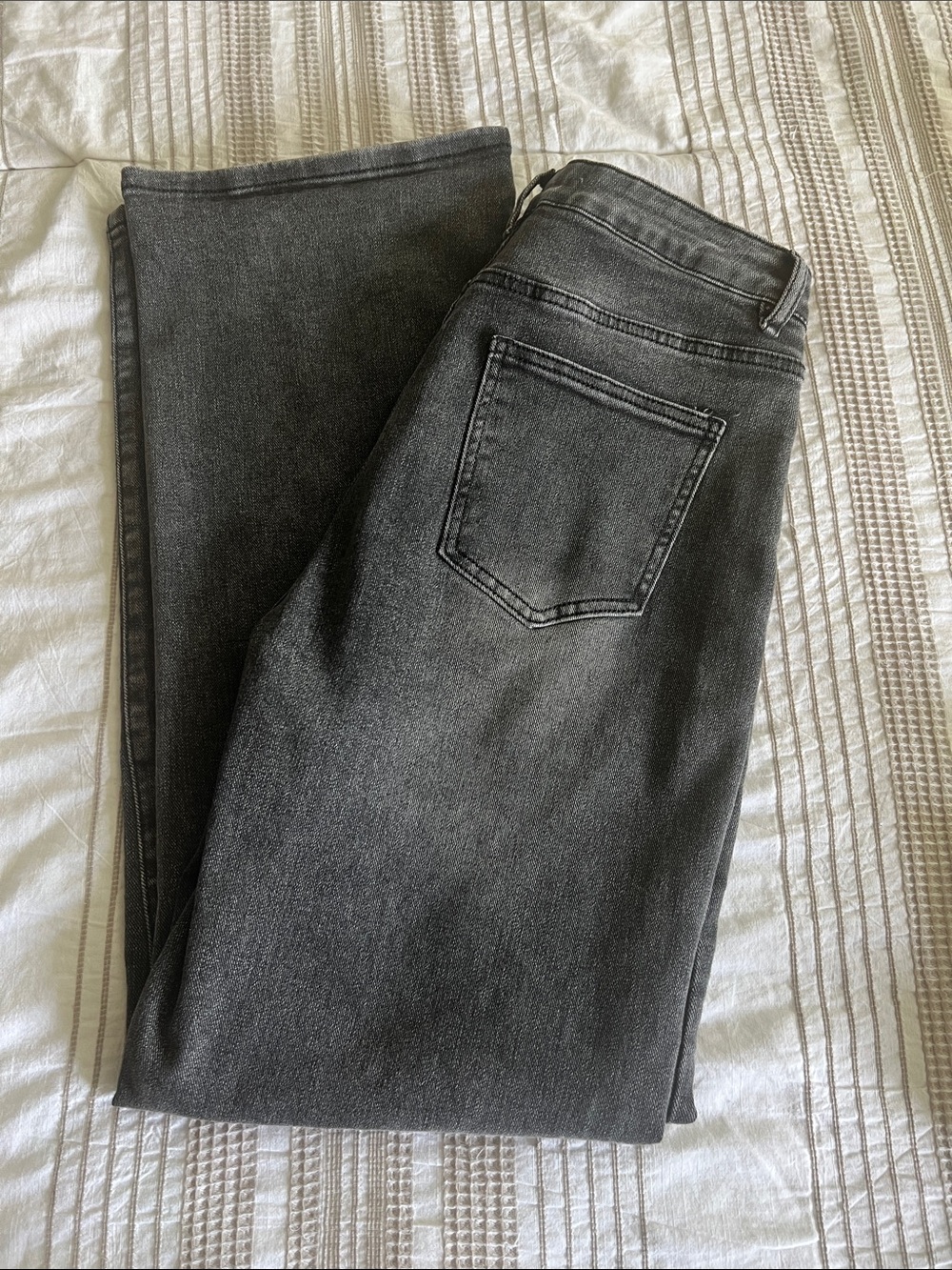 Classic Katch Me High-Rise Stretchy Grey Women's Jeans
